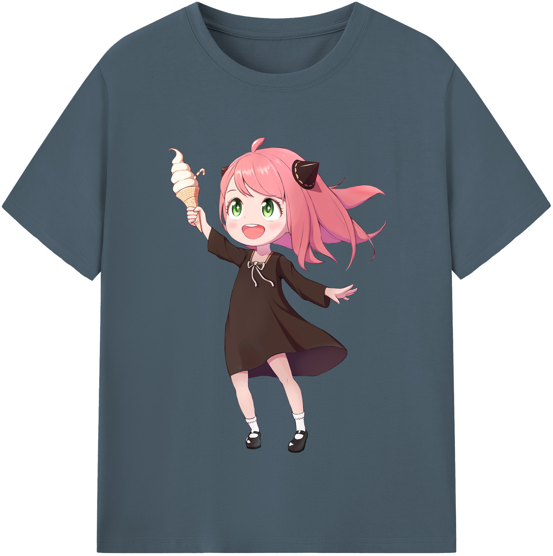 （画像用） SPY×FAMILY间谍家家酒 綿100％半袖Tシャツ（フロントプリント）